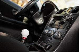 COBB 211350-W-RD fits Subaru 5-Speed COBB Knob - White w/ Race Red