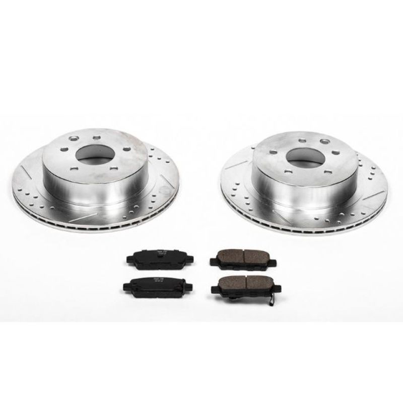 PowerStop K103 fits Infiniti 03-05 G35 Rear Z23 Evolution Sport Brake Kit