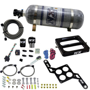 Nitrous Express 55070-12 Dom/Gasoline (RNC) Nitrous Kit w/12lb Bottle