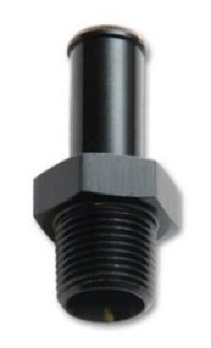 Vibrant 11642F 1/16in NPT to 1/4in Barb Straight Fitting - Aluminum