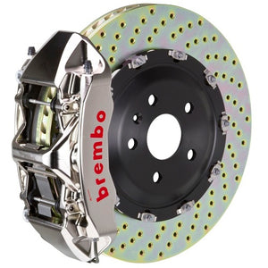 Brembo 1N1.8501AR Brembo 05-13 fits Corvette Front GTR BBK 6 Piston Billet 365x34 2pc Rotor Drilled- Nickel