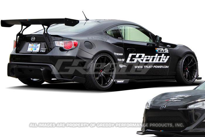 GReddy 17010214 X Rocket Bunny Rear Over-Fender & Rear Bumper Trim (2 pcs)