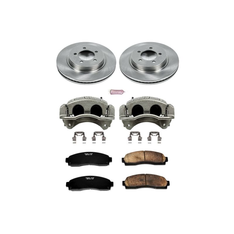 PowerStop fits Ford 02-05 Explorer Front Autospecialty Brake Kit w/Calipers