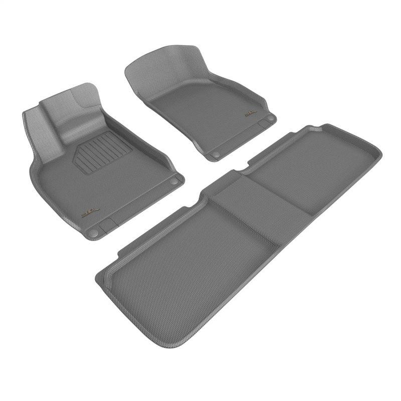 3D L1LU00001501 Maxpider 22-23 Lucid Air Kagu Floor Mat- Gray R1 R2