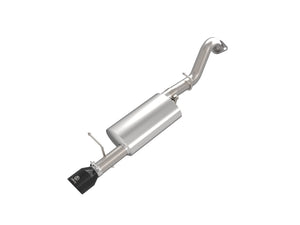 aFe 49-36083-B 14-19 fits Toyota Corolla 1.8L Takeda 2.5in 304SS Axle-Back Exhaust w/ Black Tip