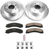 Power Stop K7875 16-22 fits Nissan Titan XD Front Z23 Evolution Brake Kit