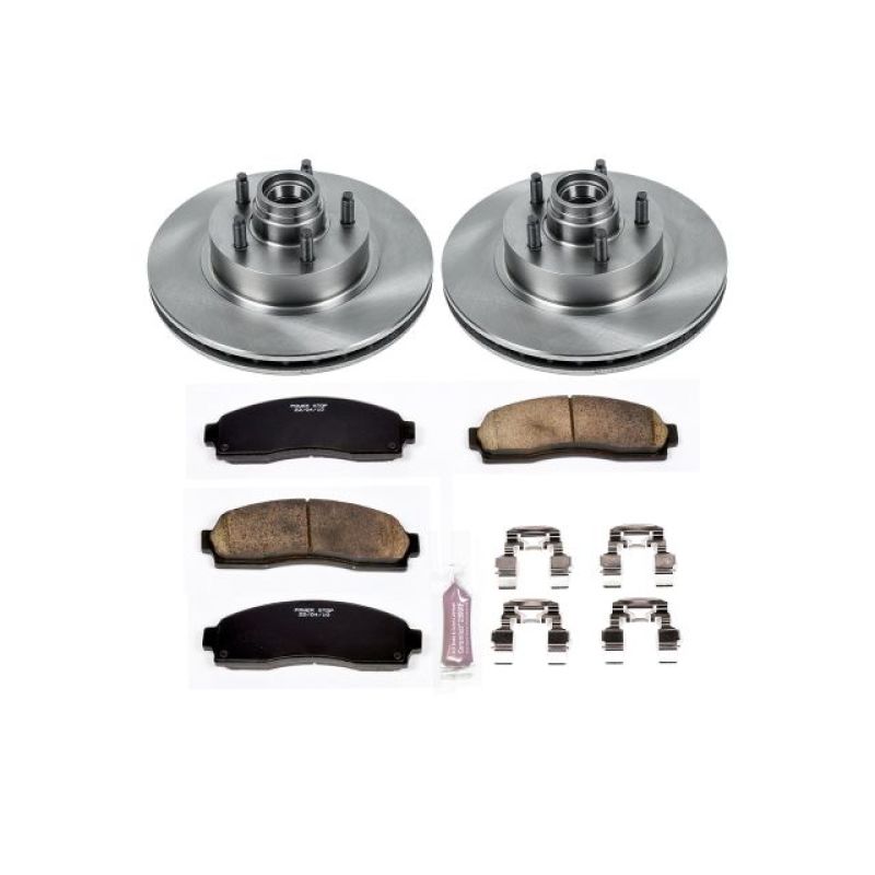 PowerStop KOE1857 fits Ford 03-09 Ranger Front Autospecialty Brake Kit