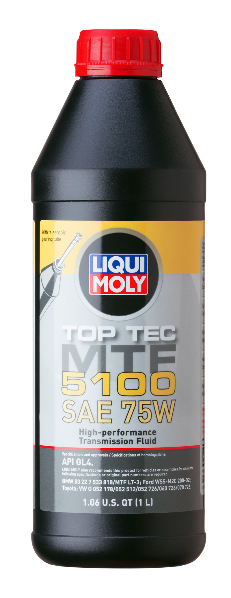 LIQUI MOLY 20352 1L Top Tec MTF 5100 Gear Oil SAE 75W