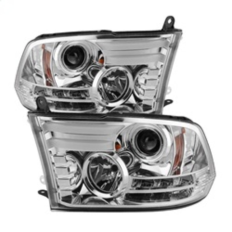 Spyder 5080998 fits Dodge 09-12 Ram Projector Headlights Light Bar DRL Chrome P