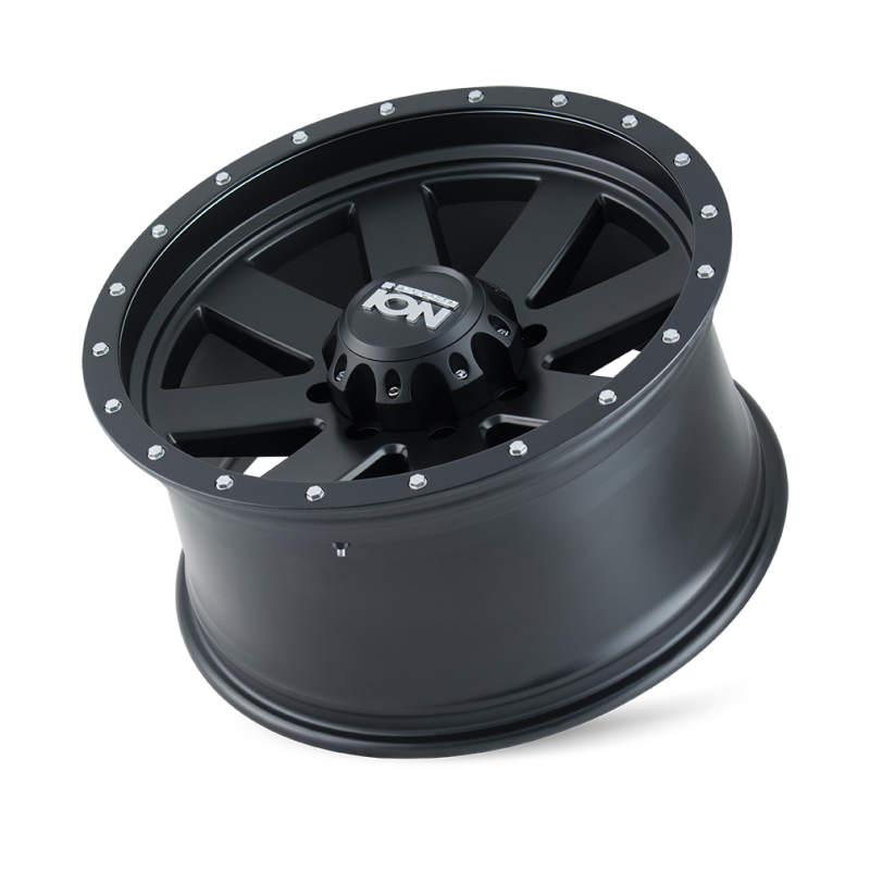 ION 134-7873MB Type 134 17x8.5 / 5x127 BP / 6mm Offset / 83.82mm Hub Matte Black/Black Beadlock Wheel