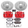 Power Stop KC4603-26 15-20 fits Subaru WRX Front Z26 Street Kit w/Cals