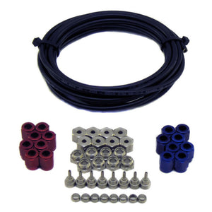 Nitrous Express NX401 D-2 Black Hose Conversion for 4 Cyl Direct Port Systems