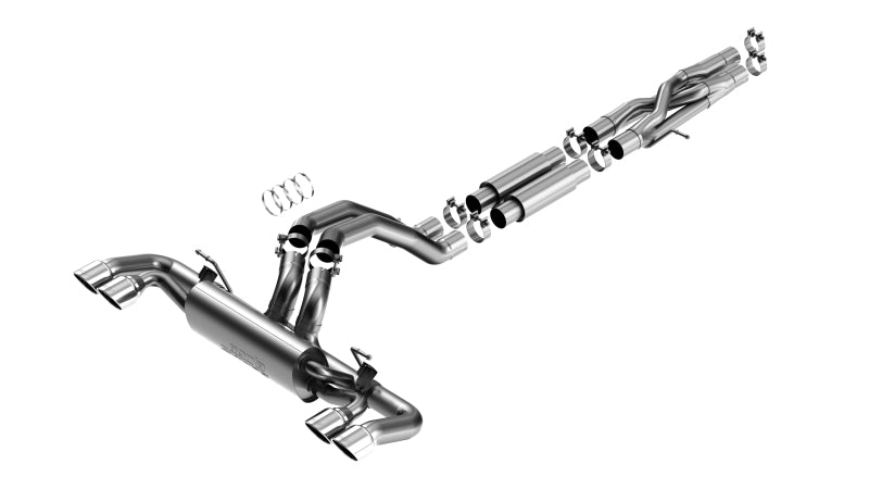 Borla 140892 fits Jeep 21-22 Wrangler Rubicon 392 6.4L V8 AT 4WD 4DR S-Type Cat-Back Exhaust (Stainless)