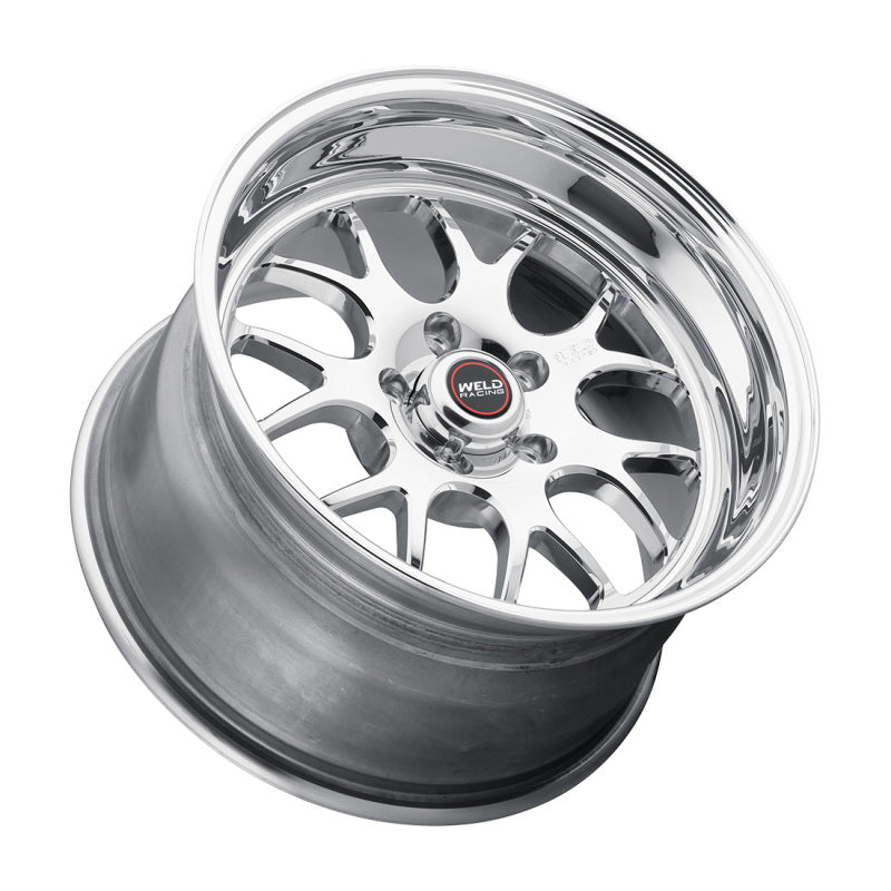 Weld  77MP-511W65C S77 15x11 / 5x115 BP / 6.5in BS Polished Wheel - Non-Beadlock