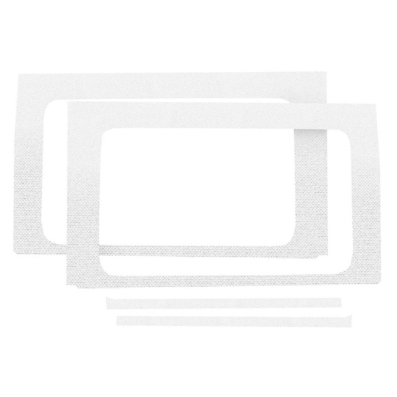 DEI  50175 fits Jeep 18-23 Wrangler JL 4-Door Boom Mat Rear Side Window Trim - 4