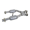 BBK 1659 Mustang 5.0 Short Mid X Pipe With Catalytic Converters 2-1/2 For BBK Long Tube Headers