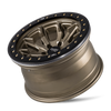 Dirty Life 9303-7973MGD38 9303 DT-1 17x9 / 5x127 BP / -38mm Offset / 78.1mm Hub Satin Gold Wheel - Beadlock