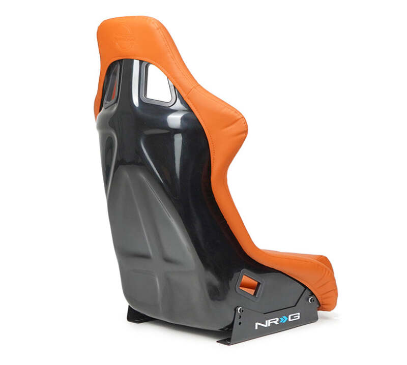 NRG FRP-302BR-V FRP Bucket Seat w/Brown Vinyl Material - Large
