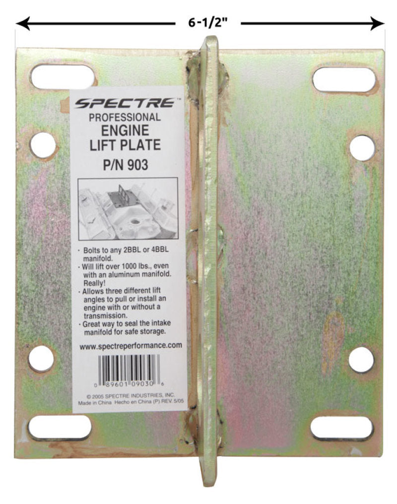 Spectre 903 Carburetor Lift Plate