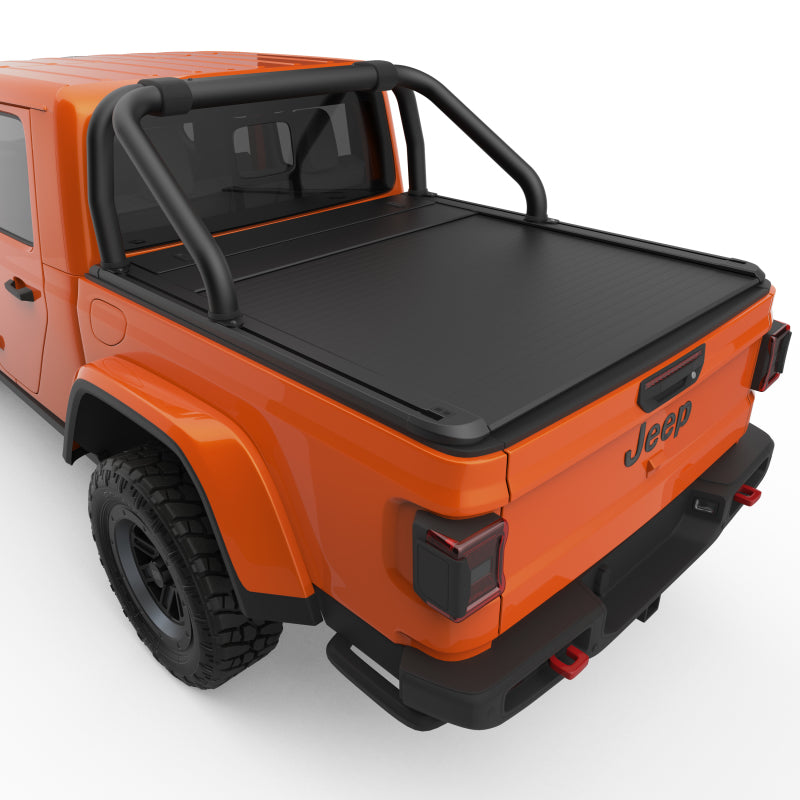 EGR SBAR0162 20-22 fits Jeep Gladiator RollTrac S-Series Black Powder Coated Sports Bar Jeep Gladiator