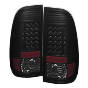 9027642 Xtune fits Ford 99-07 F250/350/450/550 Super Duty LED Tail Lights Blac