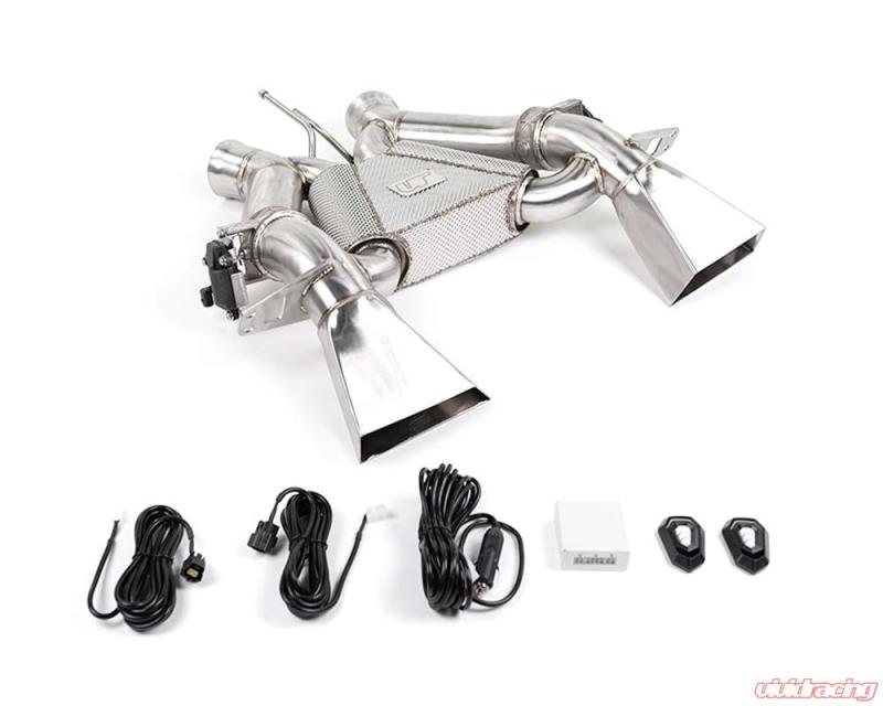 VR VR-12C-170S Performance Mclaren 12C 304 Stainless Exhaust System