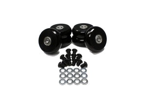 Energy Suspension 9.9172G 2.375in Black Hyper-Glide PolyCreeper Wheels (Set of 6)