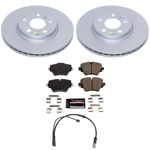 Power Stop 22-24 Mini Cooper Front Z23 Coated Brake Kit