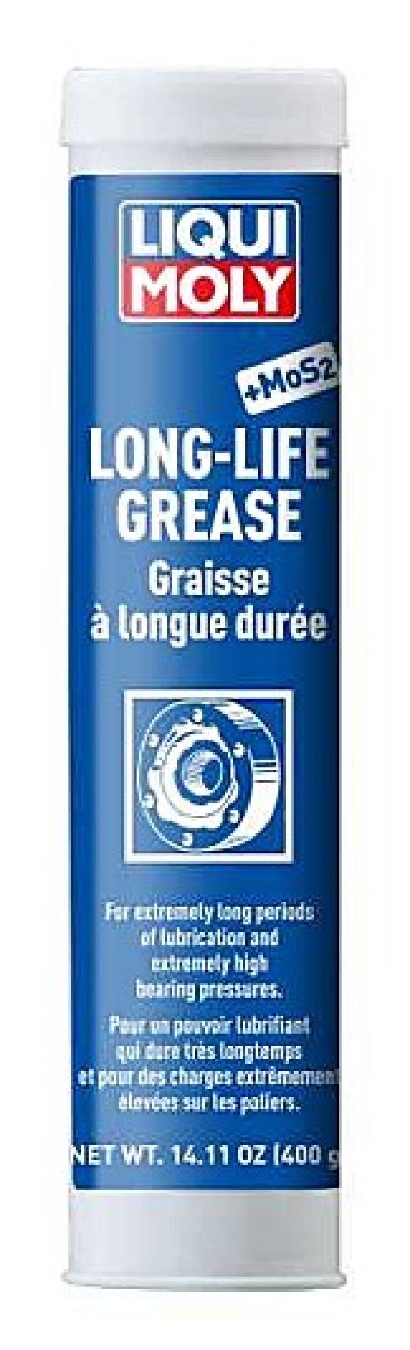 LIQUI MOLY 22255 400g Long-Life Grease + MoS2