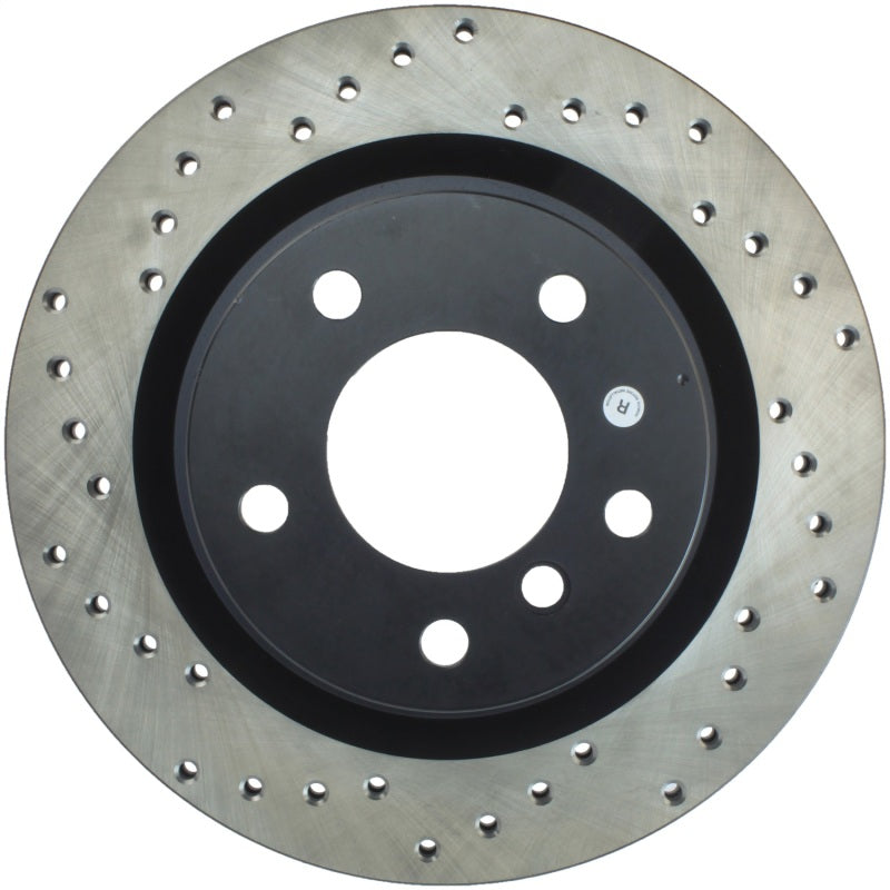 Stoptech 128.34107R Drilled Sport Brake Rotor