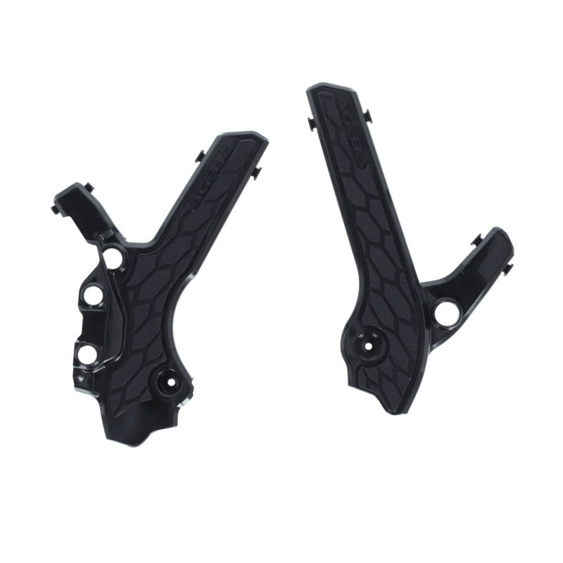 Acerbis 2983340001 00+ fits Suzuki DRZ400E/S/SM Frame Guards- X-Grip - Black