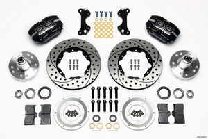 Wilwood 140-13345-D Dynapro Dust-Boot Front Kit 11.00in Drilled WWE ProSpindle