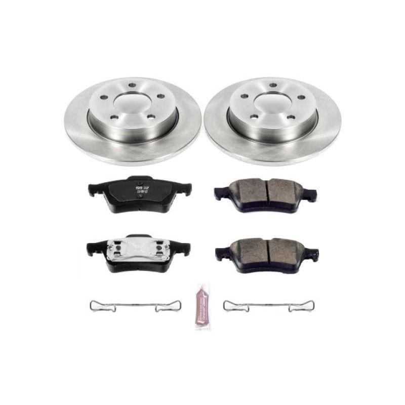 PowerStop KOE124 fits Mazda 04-05 3 Rear Autospecialty Brake Kit