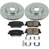 PowerStop K6764 fits Hyundai 12-17 Azera Front Z23 Evolution Sport Brake Kit