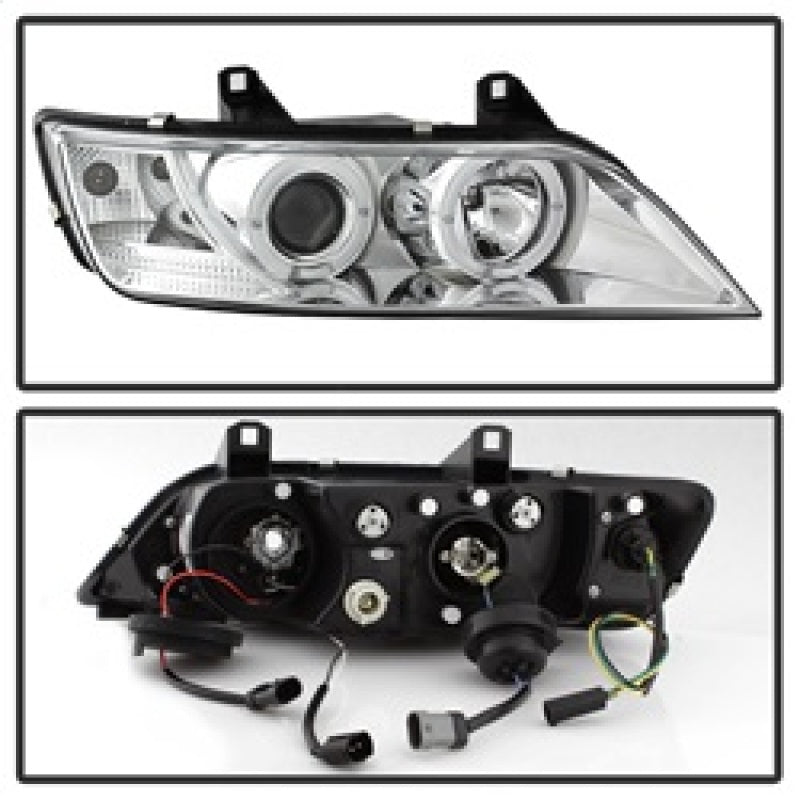 Spyder 5009098 fits BMW 96-02 Z3 Projector Headlights LED Halo Chrome High H1 L