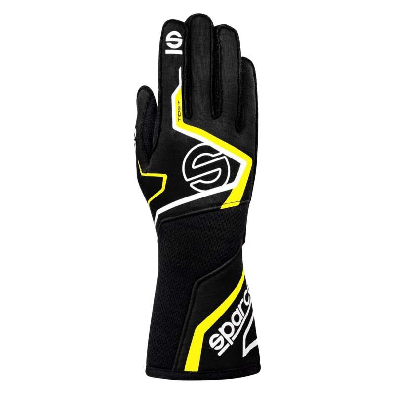 SPARCO BRG0001B0K08008 Glove Tide Blk/Yel 8