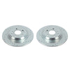 PowerStop fits Acura 17-20 MDX Rear Evolution Drilled & Slotted Rotors - Pair