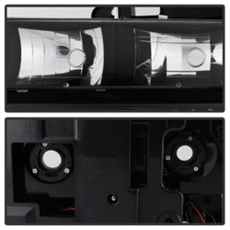 5072221 Xtune fits Chevy 94-98 Suburban Headlights w/ Corner & Parking Lights