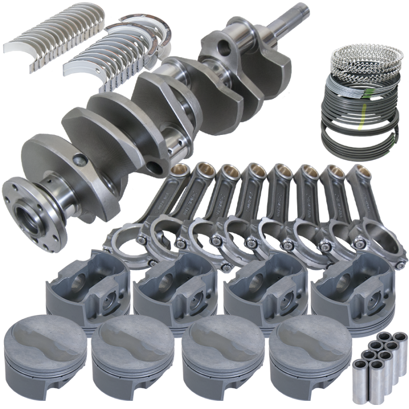 Eagle 158044160 fits Ford FE 4.250in Crank 6.700in I-Beam Rods -7cc Flat Top 4.160in Pistons Rotating Assembly