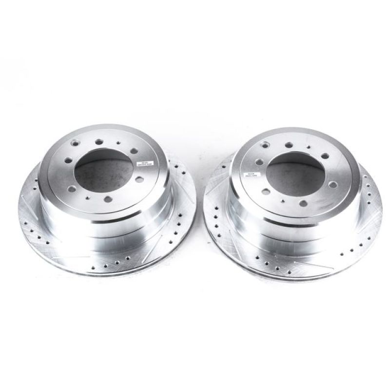 PowerStop fits Lexus 96-97 LX450 Rear Evolution Drilled & Slotted Rotors - Pair