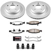 Power Stop 99-02 Jeep Grand Cherokee Front Z36 Coated Truck & Tow Brake Kit