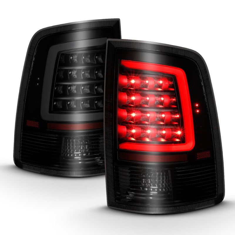 ANZO 311319 2018 fits Dodge 09-20 Ram 1500 LED Taillight Plank Style Black w/Smoke Lens