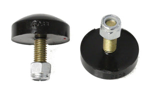 Energy Suspension 9.9121G Universal Black Low Profile Button head bump stop 11/16 inch tall x 1 5/8 inch dia