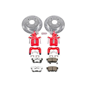 PowerStop KC1244 fits Honda Accord Rear Z26 Street Warrior Brake Kit w/Calipers