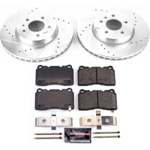PowerStop K6389 fits Cadillac 13-18 ATS Front Z23 Evolution Sport Brake Kit
