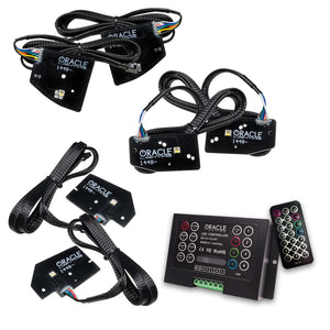 ORACLE Lighting 1448-333 Oracle 19-21 fits RAM 1500 Projector LED Headlight DRL Kit - RGBW+A w/ 2.0 Controller