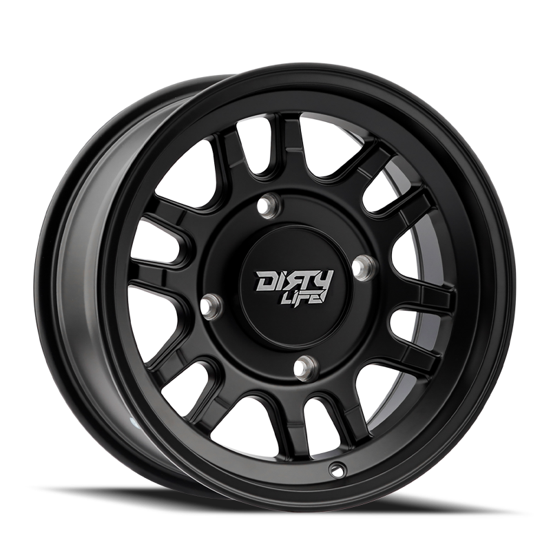 Dirty Life 9310S-4799MB 9310s fits Canyon Sport SXS 14x7 / BLANK BP / 13mm Offset / 106.25mm Hub Matte Black Wheel