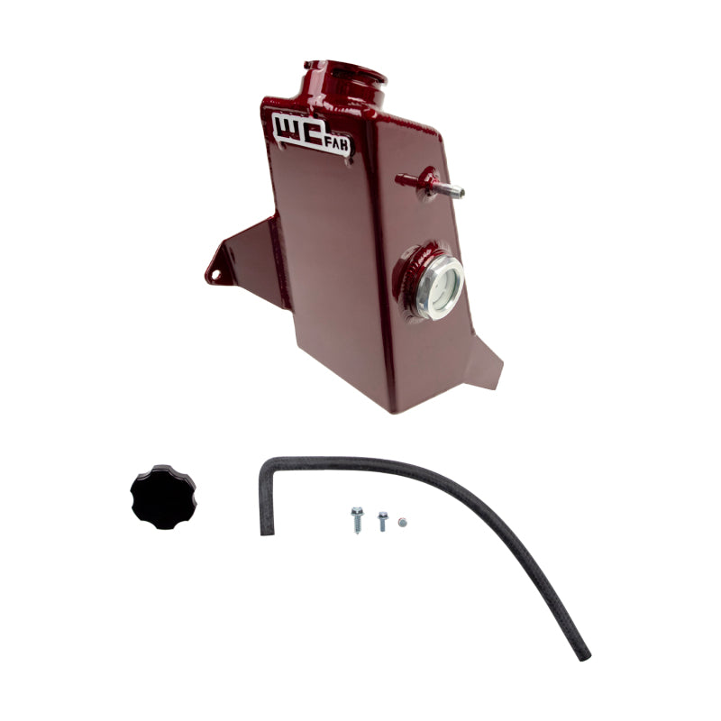 Wehrli 10-12 Cummins 6.7L OEM Placement Coolant Tank - Sparkle Bomber Orange