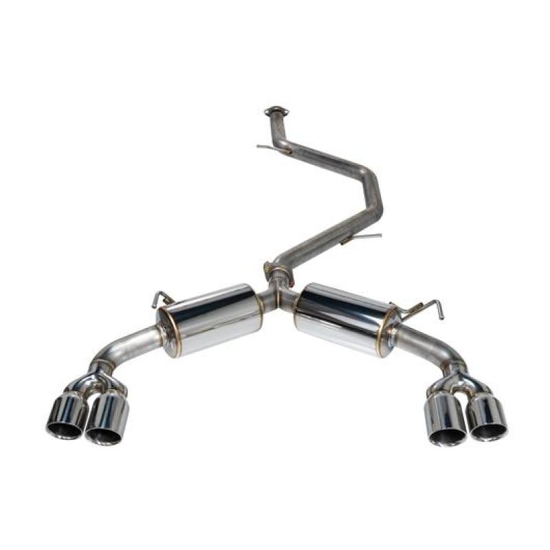 Remark RK-C4063T-01 2019+ fits Toyota Corolla Hatchback Quad-Exit Cat-Back Exhaust Stainless Steel