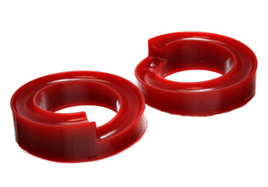 Energy Suspension 3.6115R Front Spring Lift Isolator 1.25in - Red